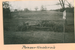 Panzersperren und Befestigungsanlage in Pommerland