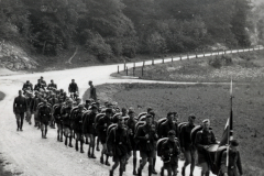 Hitlerjugend-Marsch während Flak-Helfer-Ausbildung in Malterdingen