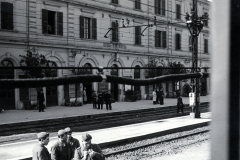 Bahnhof Malterdingen mit Flak-Helfern während der Ausbildung