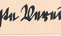 Handschriftliche Beschriftung eines Marinealbums