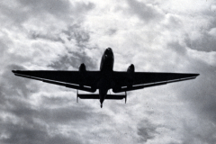 Deutsches Bombenflugzeug im Flug