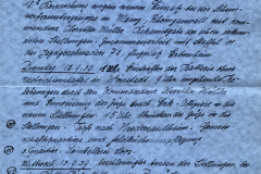 Handschriftliche Kriegstagebucheinträge vom September 1939