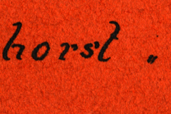 Beschriftung Seefliegerhorst Flourlin