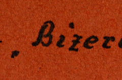 Handschriftliche Beschriftung: Breguett, Bizerte (1942)