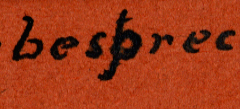 Handschriftliche Beschriftung 'Lagebesprechung' auf orangefarbenem Untergrund