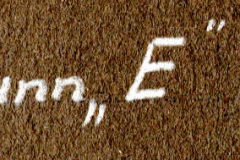 Beschriftung: Hauptmann E. in Krupp