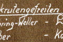 Rekrutierungsfelder mit Namensbeschriftung: Gebüng-Weller, Lang, Weber, Kastl