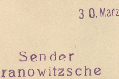 Sender Baranowitsche, 30. März 1943