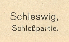 Schleswig, Schloßpartie