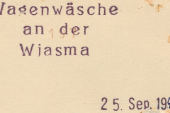 Wagenwäsche an der Wjasma, 25. September 1942