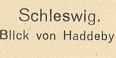 Schleswig, Blick von Haddeby
