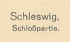 Schleswig, Schloßpartie