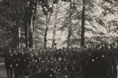 SS-Verband in Waldlichtung, 1930er Jahre