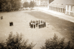 SS-Formationen auf Kasernenhof, 1933